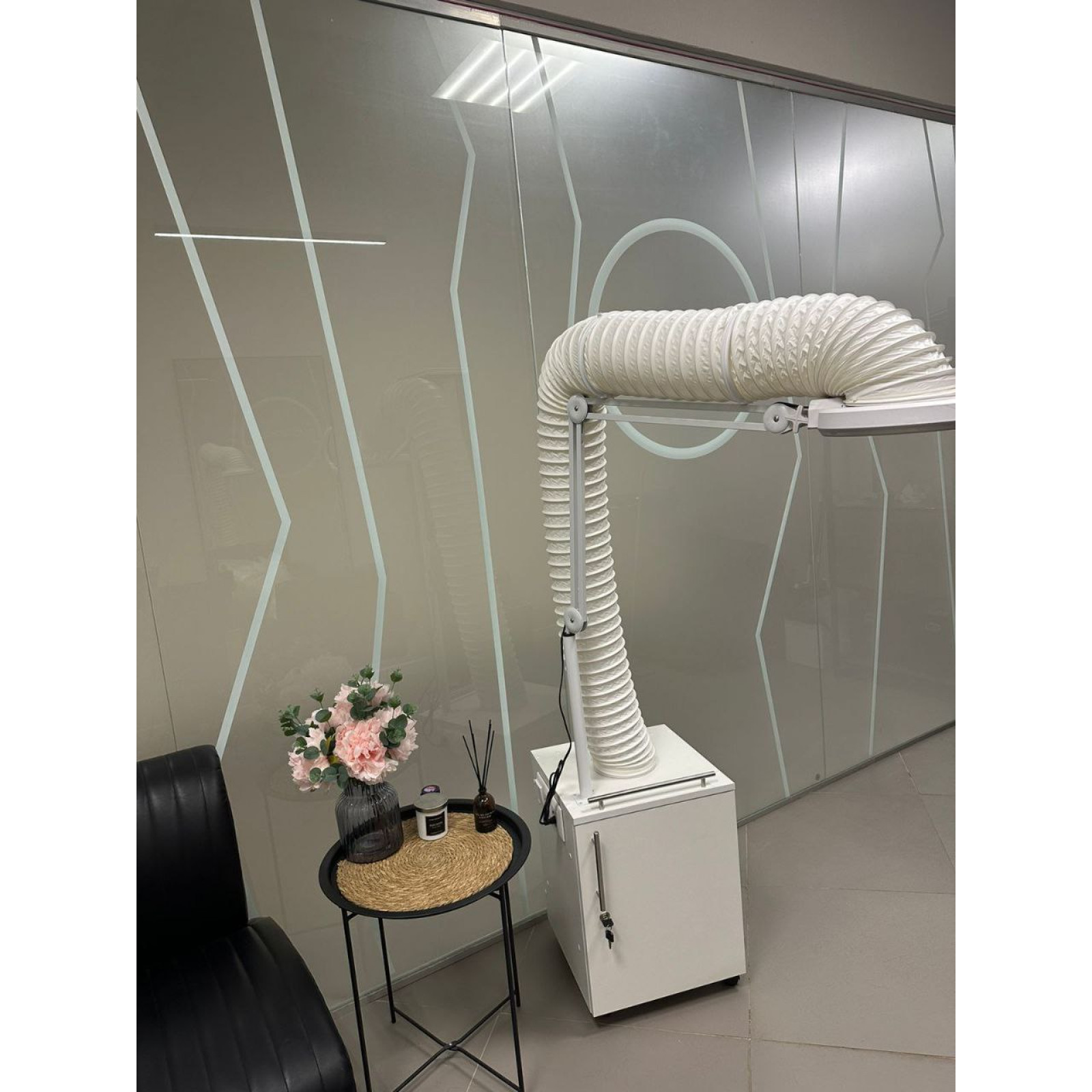 Вытяжка для кератина VENTOX 00KM, белая