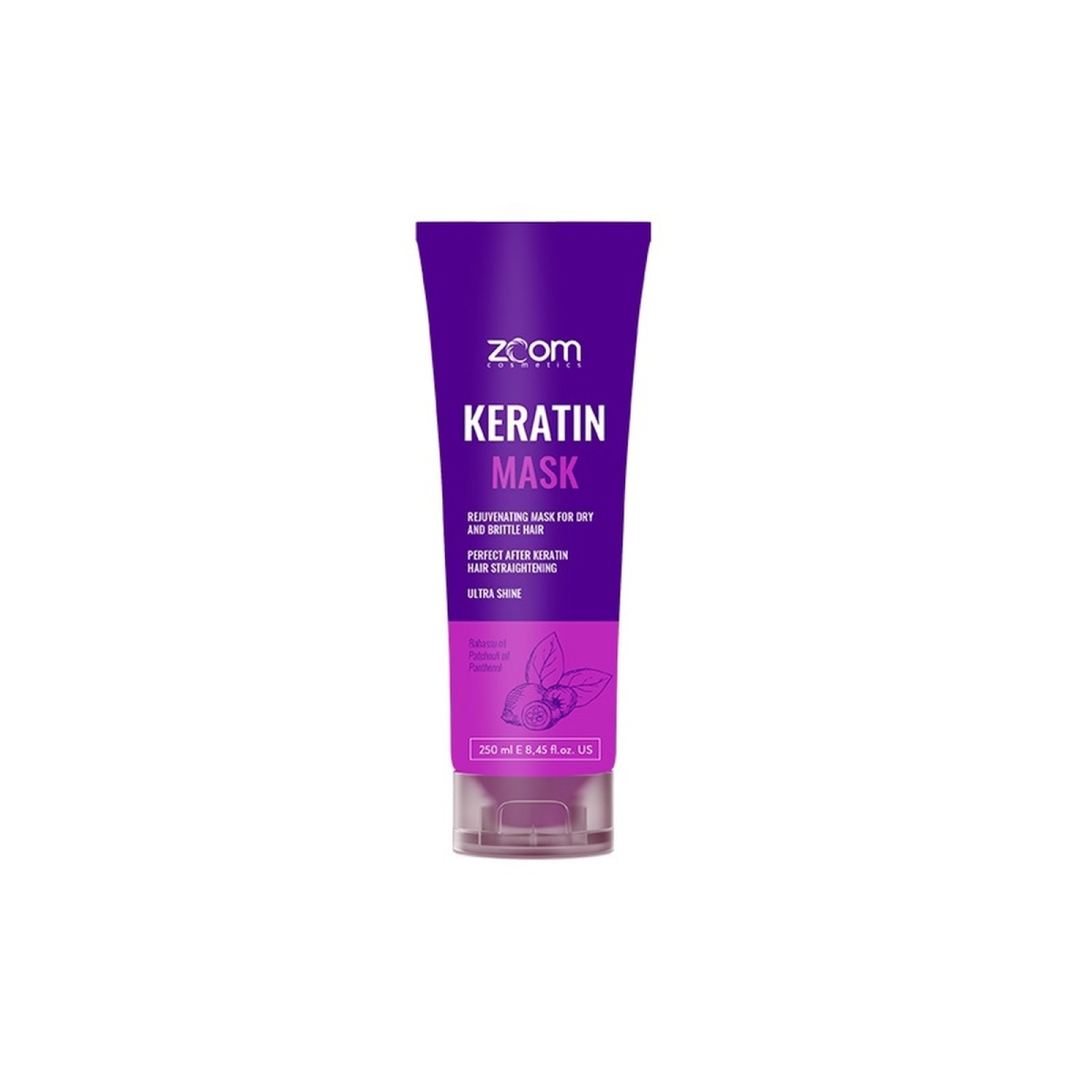 Маска глубокого кондиционирования ZOOM Keratin Mask 250 ml