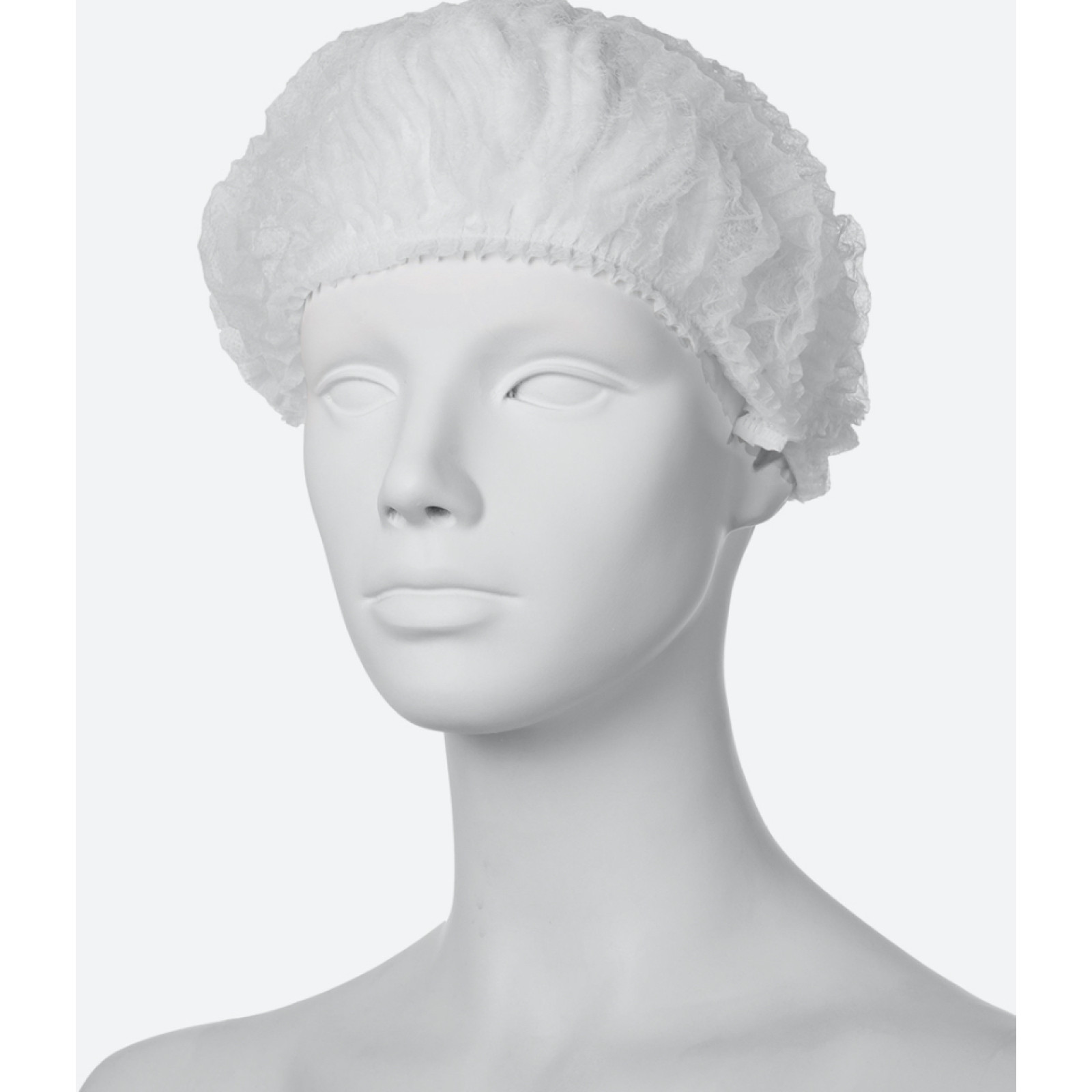 Шапочки медицинские "Шарлотта" белая 400шт