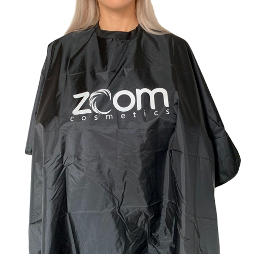 Пеньюар для клиента с логотипом ZOOM черный