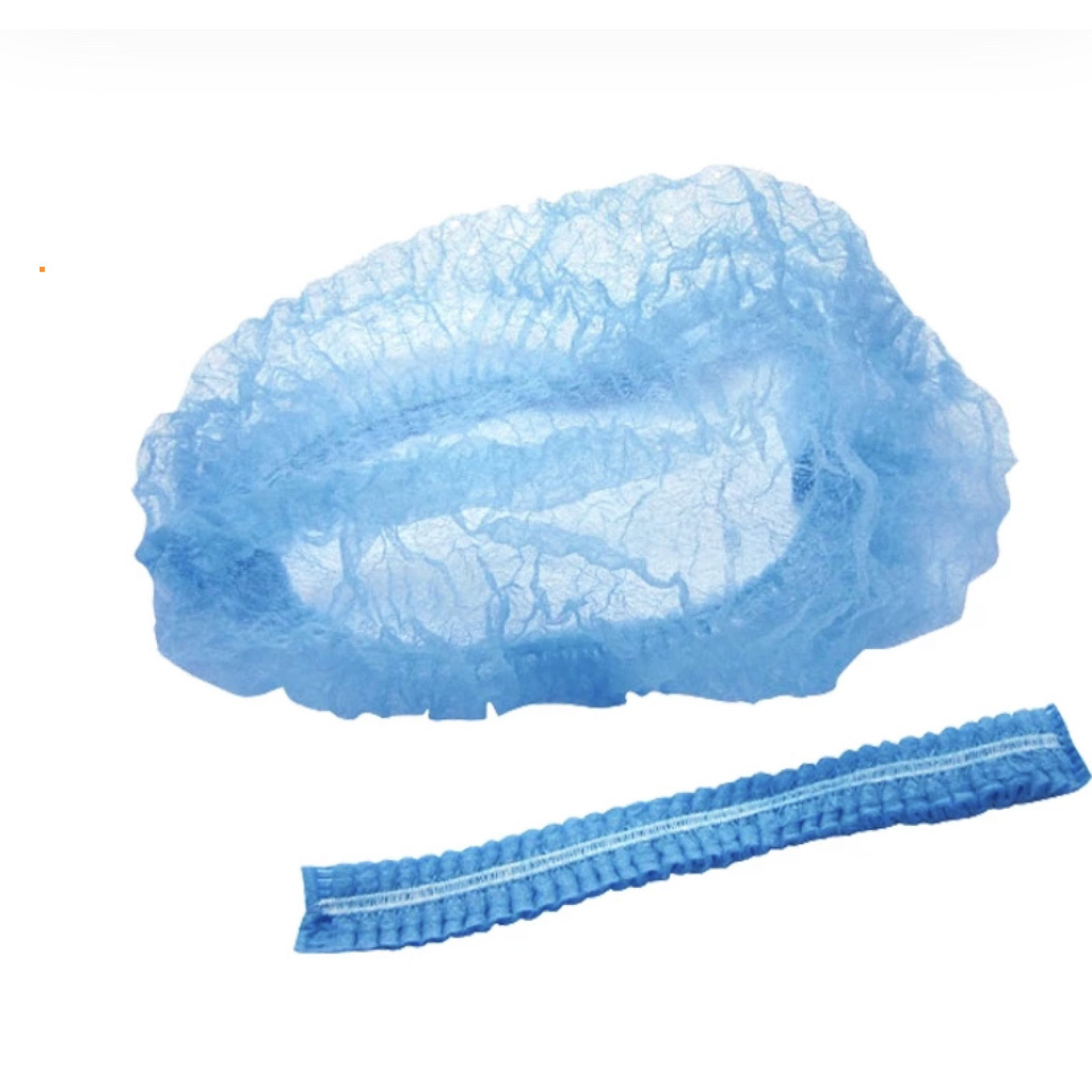 Шапочки медицинские "Шарлотта" голубая 200 шт.