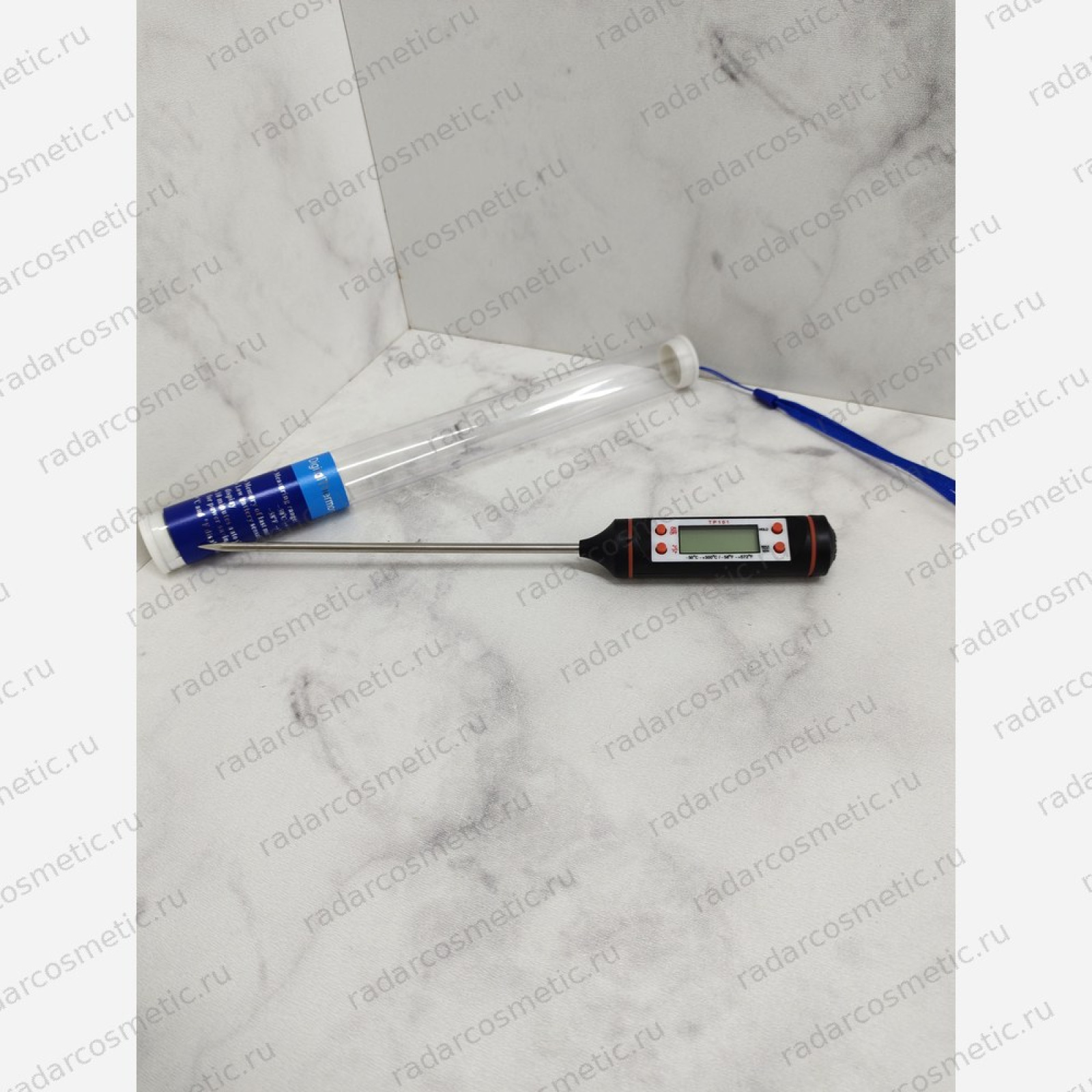 Термометр-зонд электронный для утюжка, Черный