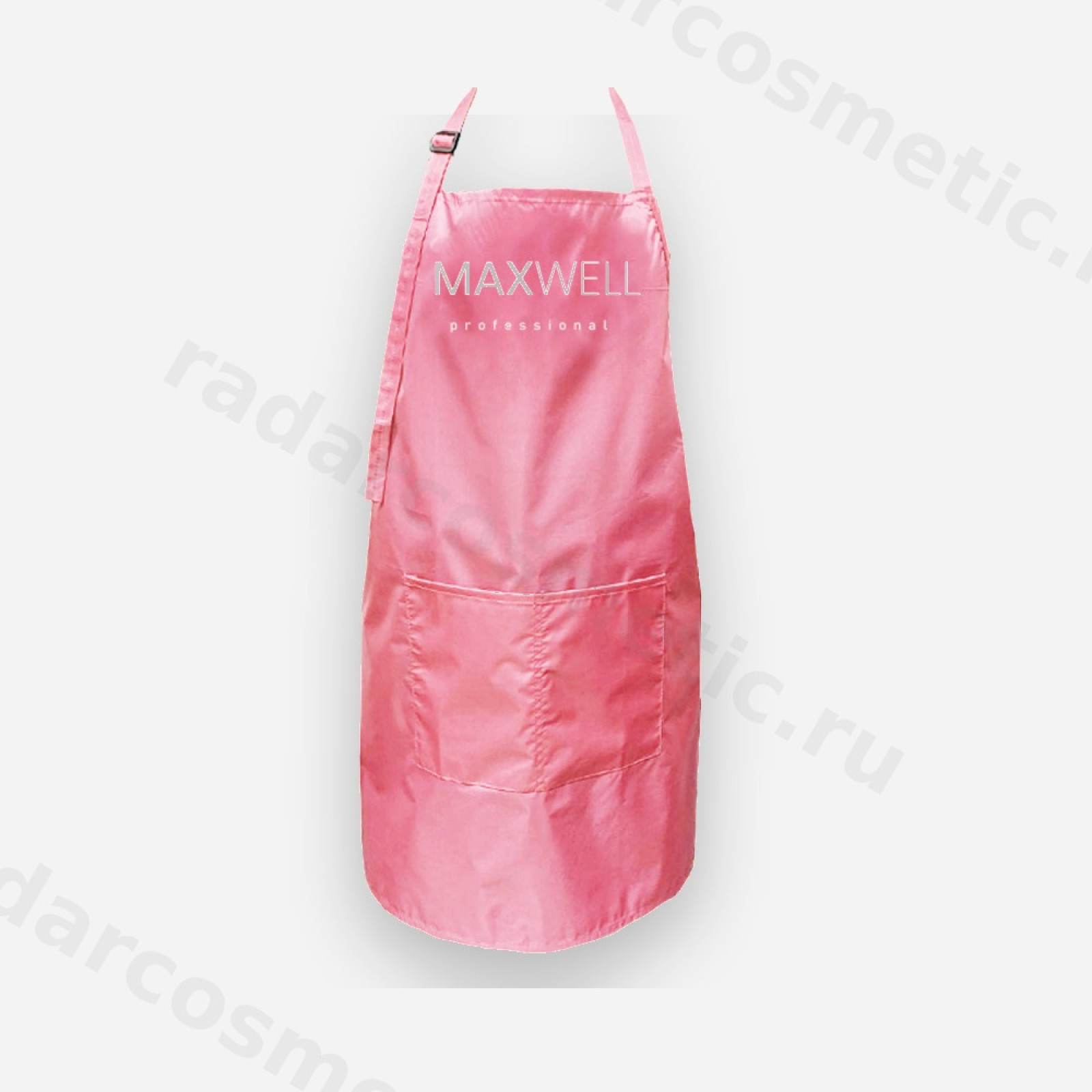 Фартук мастера с логотипом MAXWELL розовый