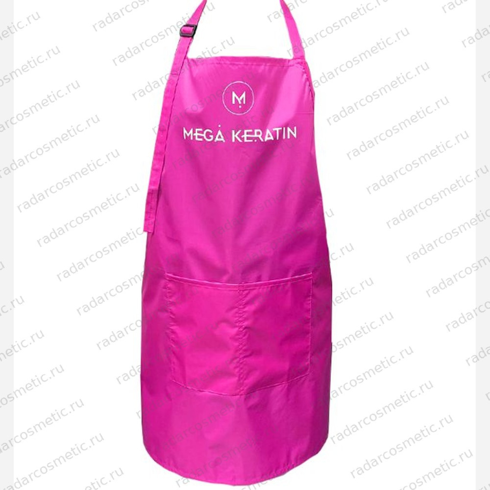 Фартук мастера с логотипом MEGA-KERATIN пурпурный