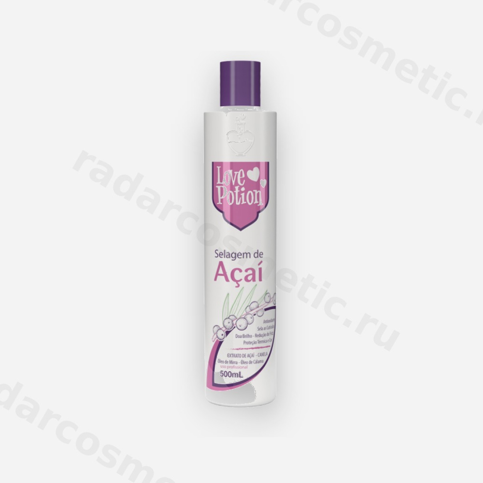 Кератин LOVE POTION Selagem de Acai 500 ml
