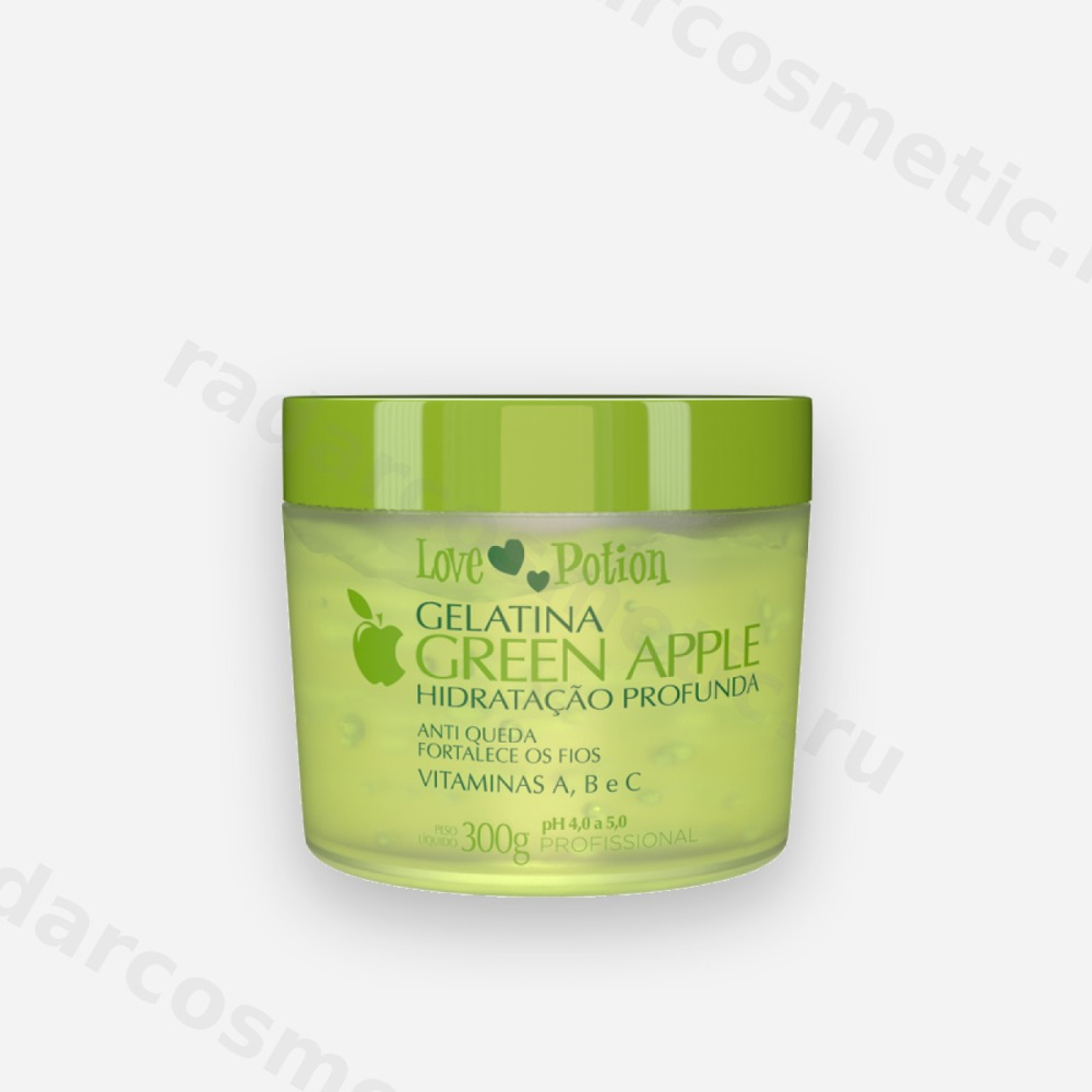 Коллагеновый восполнитель LOVE POTION Gelatina Green Apple 300 ml