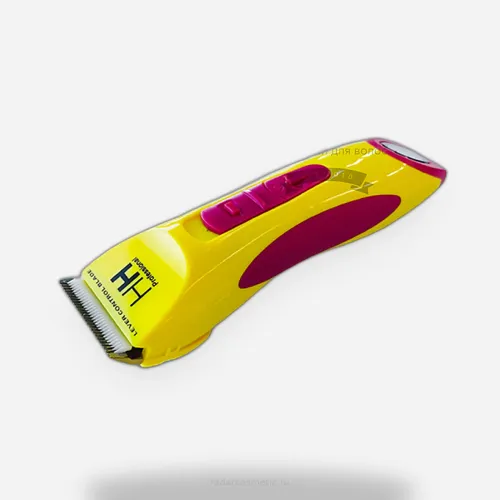 Машинка для стрижки Happy Hair S-588, желтый/розовый