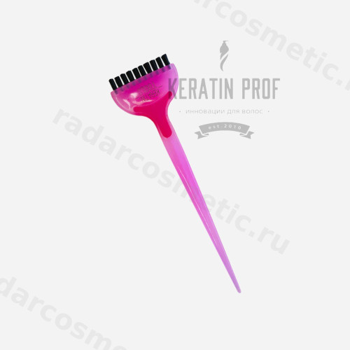 Кисть для кератина Keratin Tools Model YY Розовая/Черная