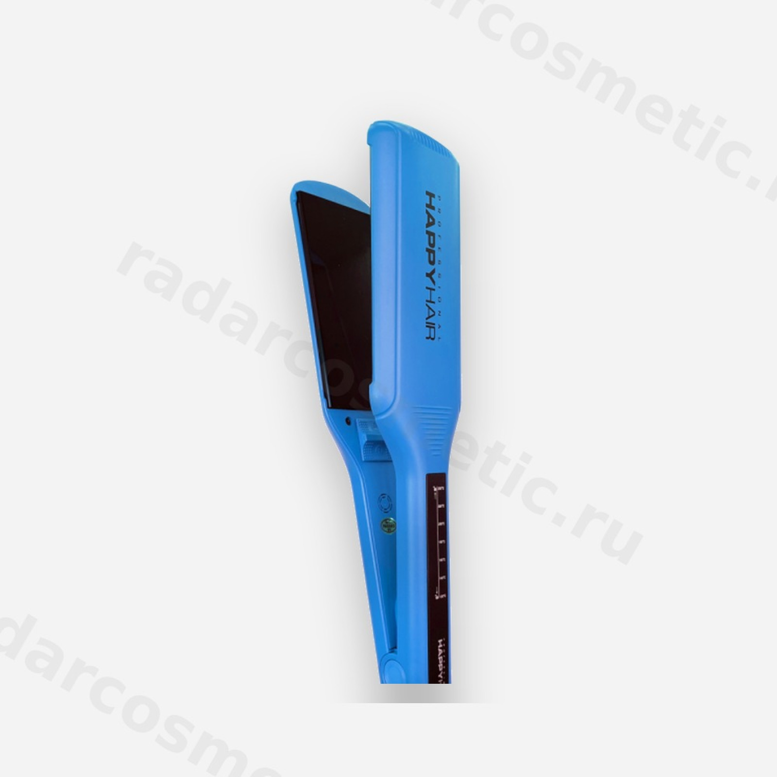 Утюжок Happy Hair Soft Touch титановые пластины Синий