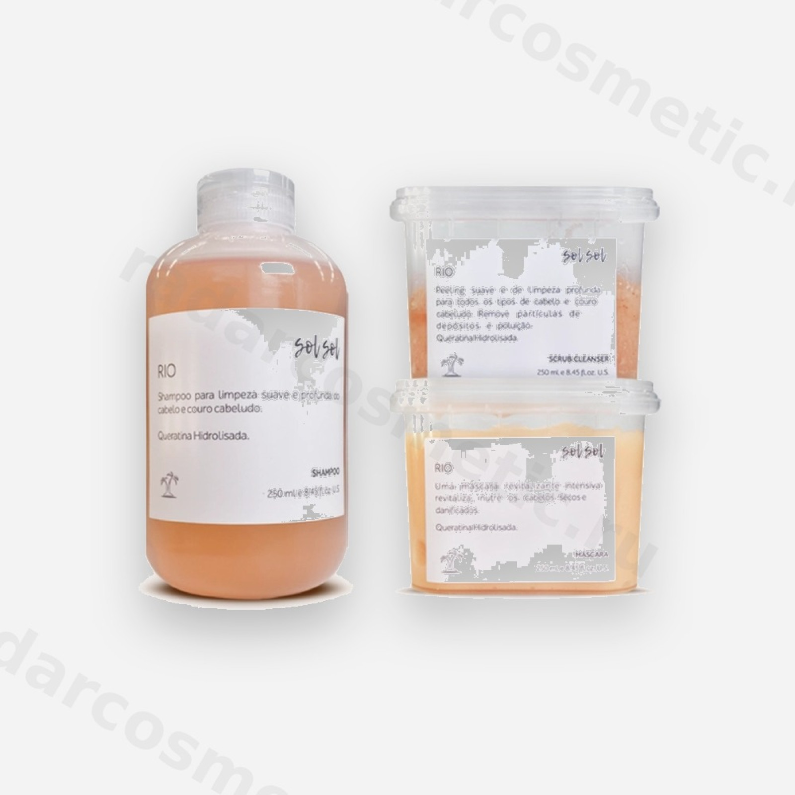 Набор Sol Sol Rio шампунь+маска+скраб 250/250/250 мл