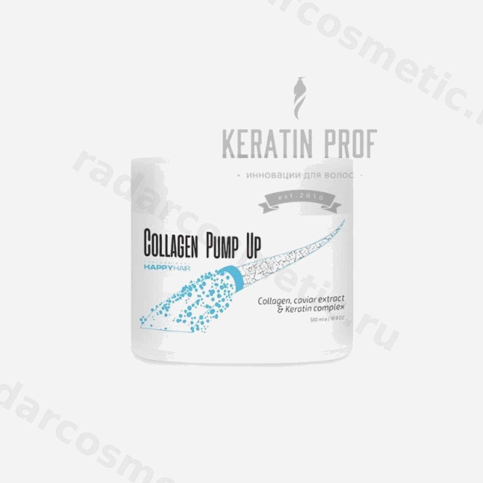 Happy Hair Collagen Pump UP ботокс 500 гр