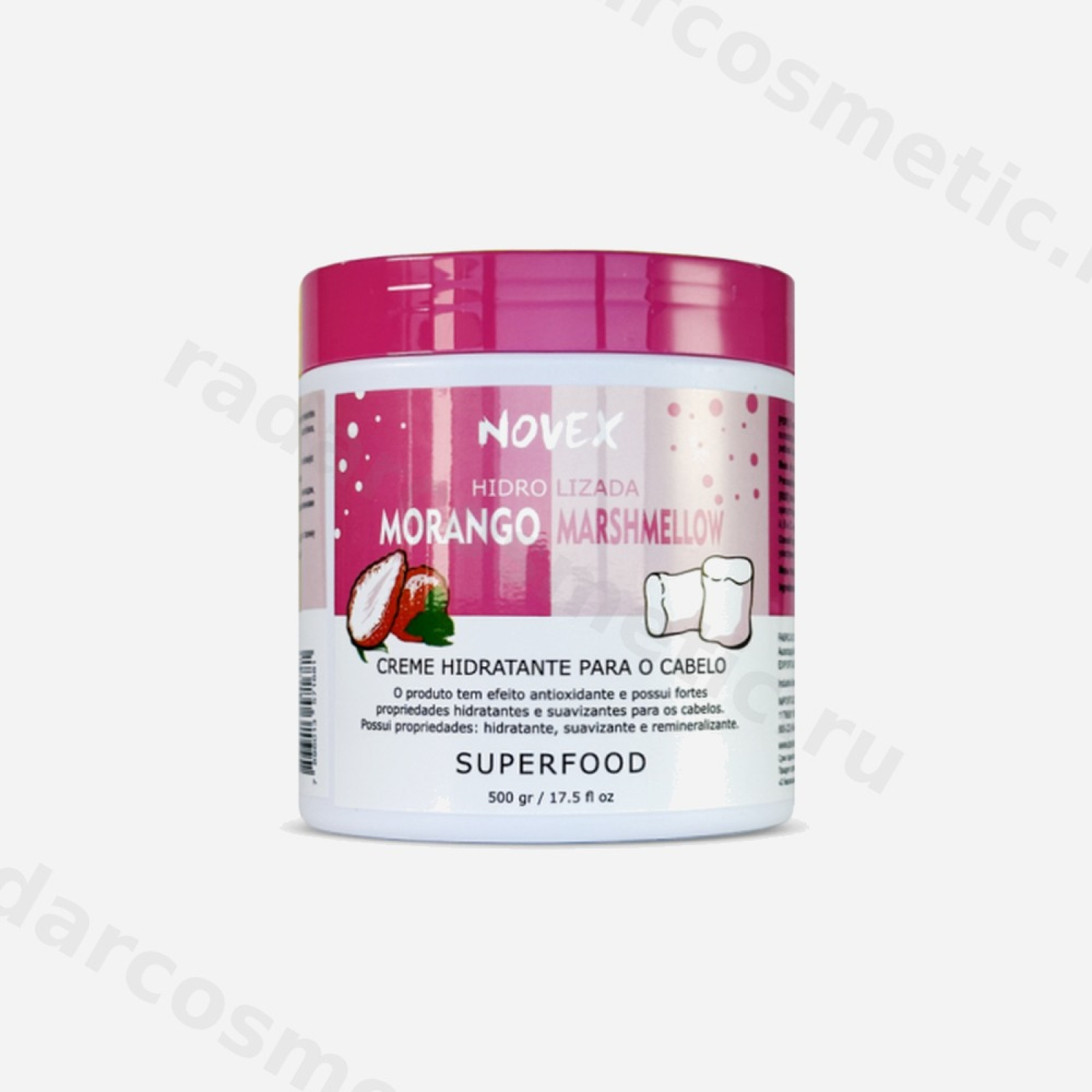 Суперфуд маска Novex Morango Marshmellow 500 гр