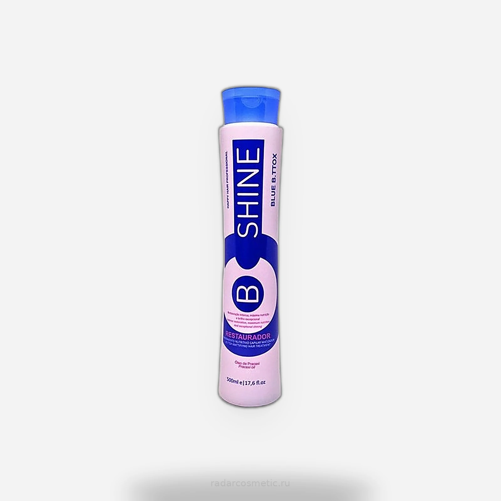 Happy Hair B-Shine Restorer Blue синий ботокс для волос 500 мл.