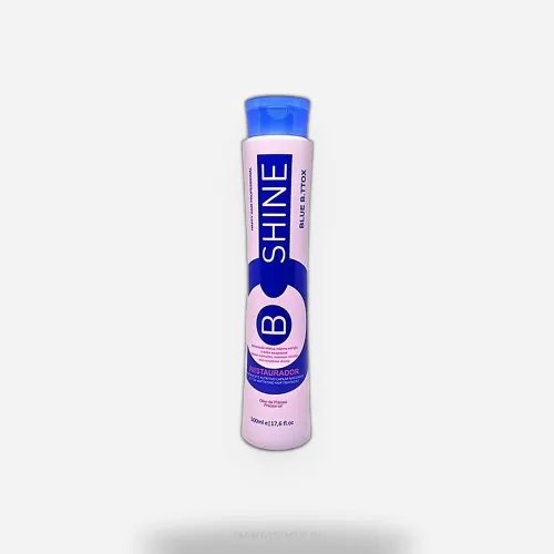 Happy Hair B-Shine Restorer Blue синий ботокс для волос 500 мл.